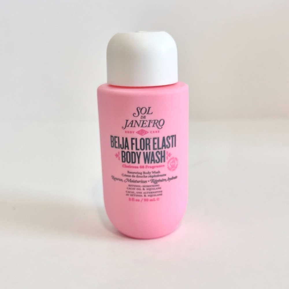 NEW Sol De Janeiro Beija Flor Cheirosa 68 Fragrance Elasti Body Wash 3 Fl Oz